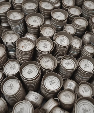 Hands exchanging money with a background of the Uruguayan and Cuban flags.
