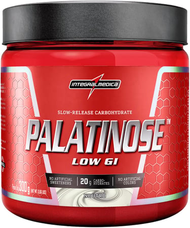 Pote de Palatinose Integralmedica: suplemento para energia e desempenho de treino