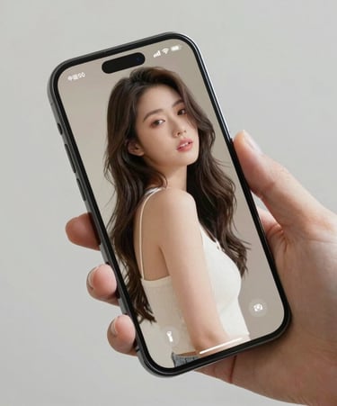 a close up of a cell phone on a red surface