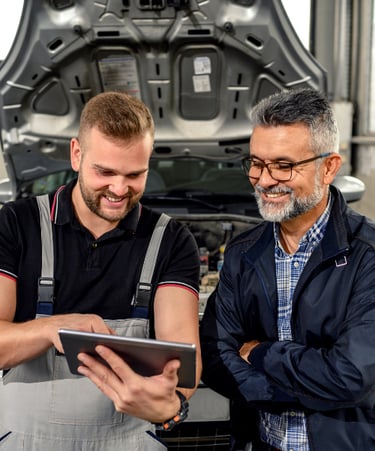 Garage Admin Software Capturing Calls and Bookings