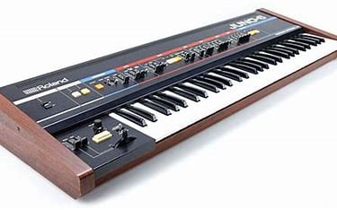 Roland Juno 6, Analogue poly synth with digitally controlled oscillators.