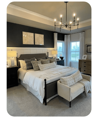 Freshly cleaned Airbnb bedroom by SparkEaseCleaning