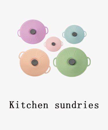 Kitchen sundries, a collection of various kitchen supplies to meet the diverse needs of the kitchen.