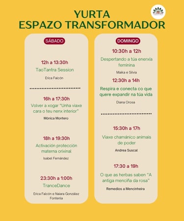 Yurta espacio transformador programa Florium