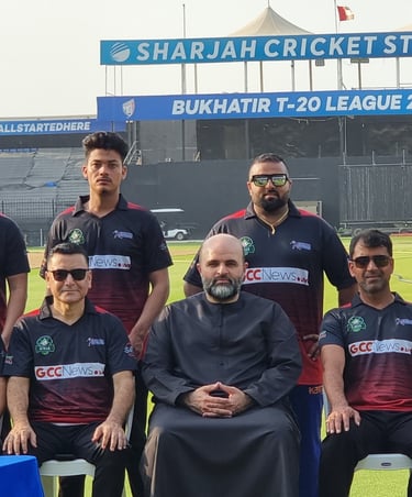 Sharjah Cricket Stadium - Delegate Team 