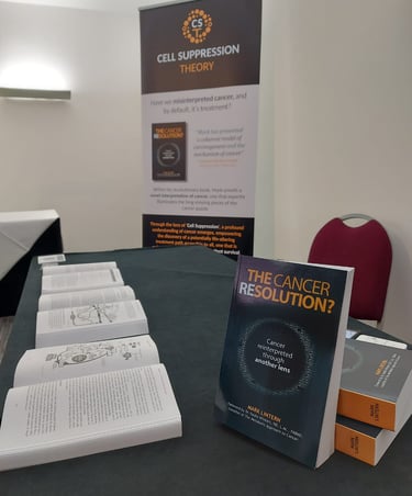 The Cell Suppression Theory stand - Metabolic Flexibility conference