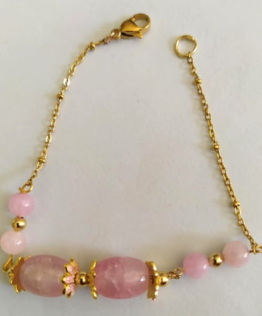 Bijoux Les Couleurs de Lo Quartz rose