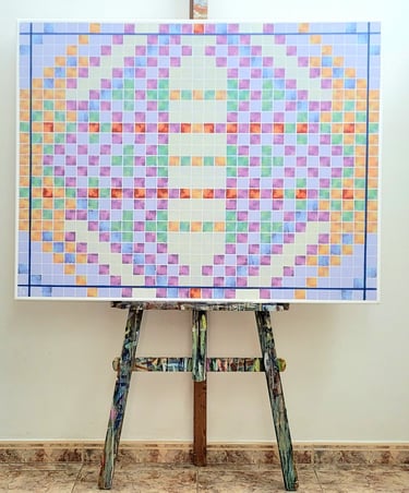 Composicion 950,en el caballete