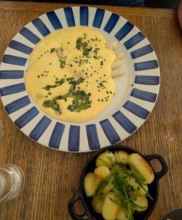 Traditional Czech dishes in Prague