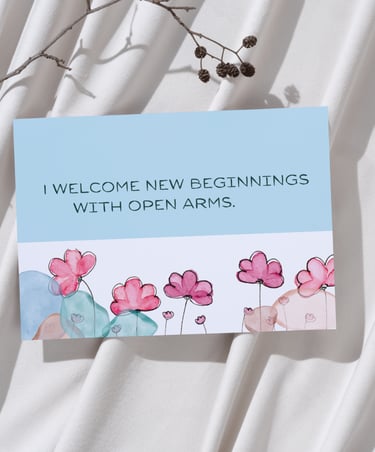 self care card for new beginning australia