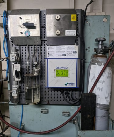 Oxygen Content control within set-point