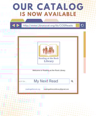 Use our new online library catalog to find your next read!