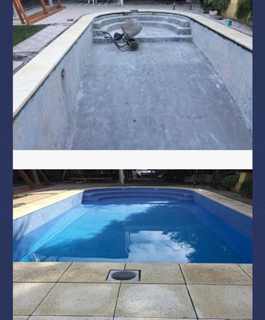 Somos una empresa especializada en reparación, restauración y renovación de piscinas de hormigón en 