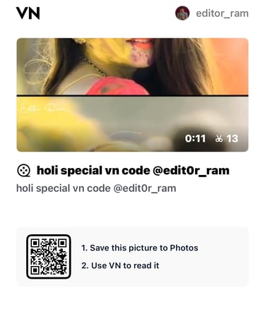 Holi VN Code