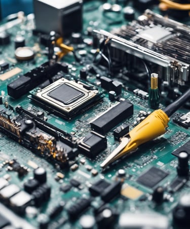 person holding blue and black plastic toy