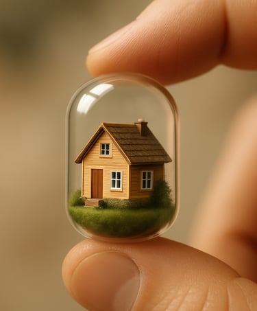 annonce immobilière dans une capsule vidéo