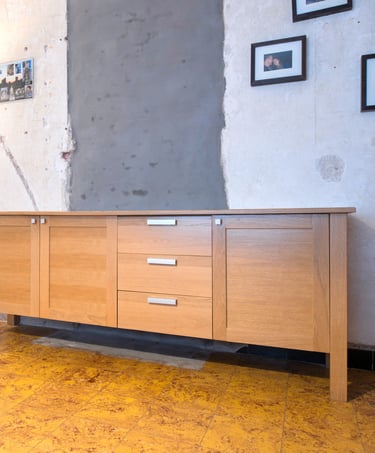 Eiken dressoir op maat