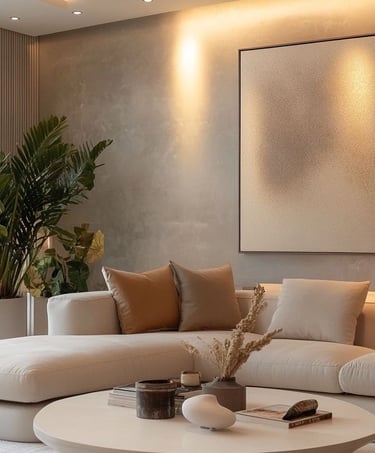 gizli ışık detaylı asma tavan uygulaması