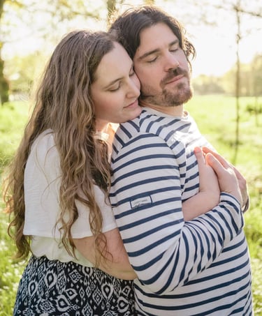 photographie de couple en extérieur à Guichen, Guignen, Baulon, Lassy