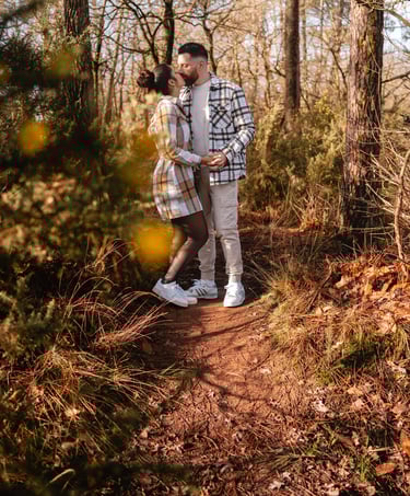 photographie de couple en extérieur à Guichen, Guignen, Baulon, Lassy