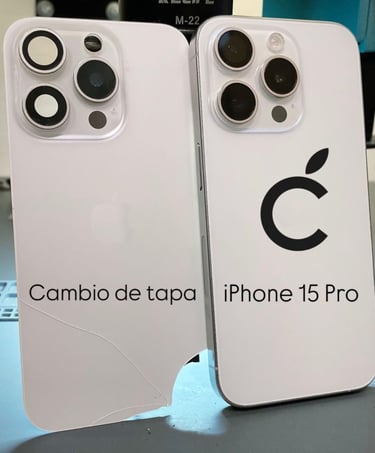 arreglo de tapa iphone