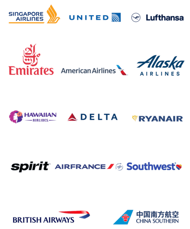 a group of four different colored pencils