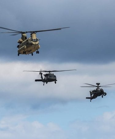Helicopteros de USA en territorio Nicaragüense