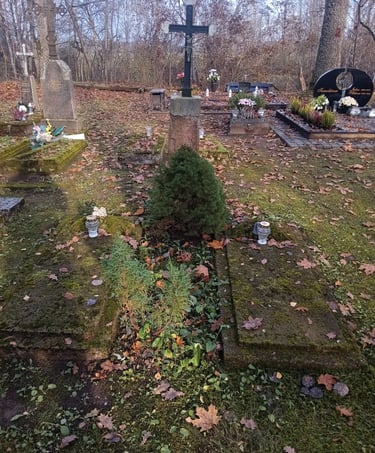 Valerijonas Mikuckis 1834-1922 ir jo žmona Anna Tamošiūnaitė 1841-1925