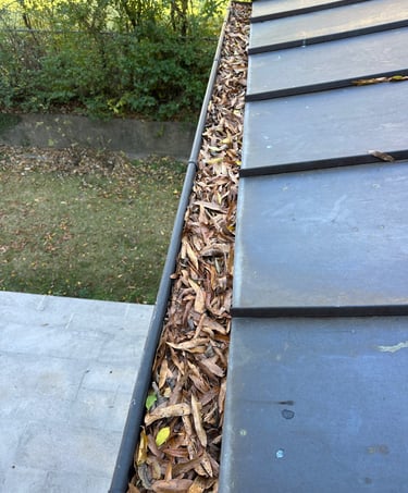 Dirty gutters