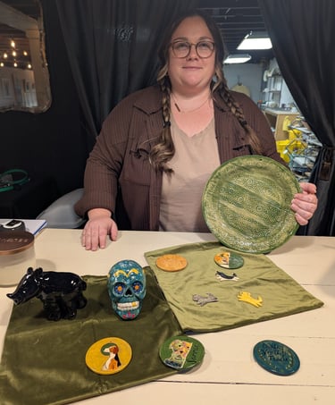 beagles, hand made beagle ornaments, personalized gifts, atelier 