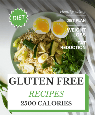 gluten free diet meals plans best 2500 calories