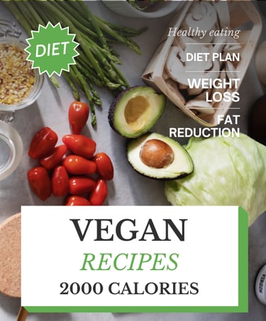 meal plan for a plant based diet fat loss 2000 calories