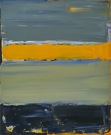 Morning Walk nr 2 Oil Painting by Henk Tieten