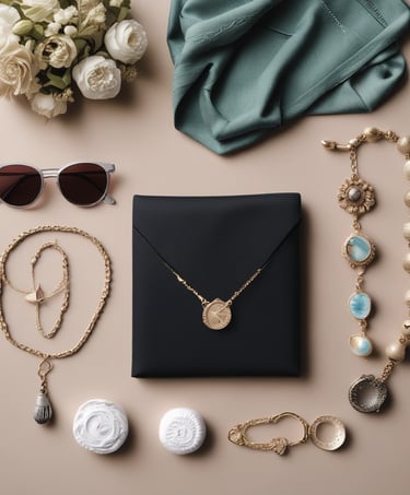 Editorial-style photo of a minimalist burgundy handbag resting on a neutral-toned marble surface.