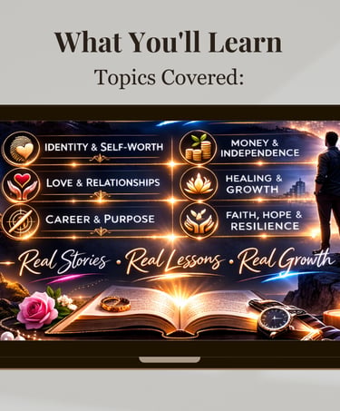 What you'll learn and topics covered