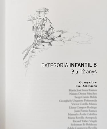 winner's list of my written book