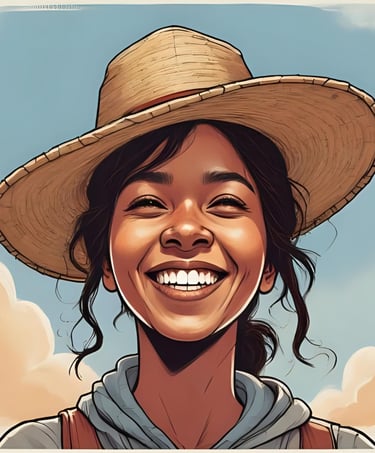 une indépendante épanouie