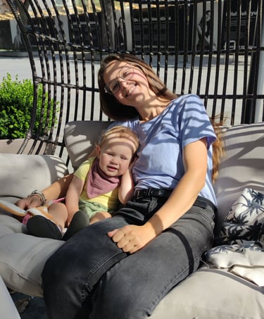 Mamos ir dukros laisvalaikio nuotrauka, 