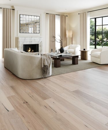 modern salon için laminant parke döşeme