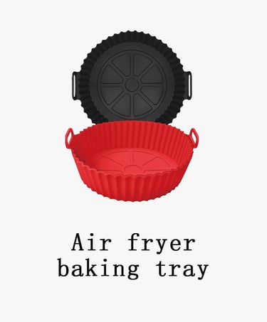 Air fryer baking mat, high-quality kitchen supplies, placed in the air fryer to prevent food from sticking and easy to clean.
