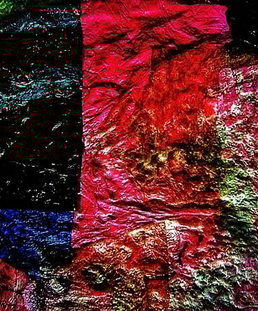 Recycled plastic pick texture dark exposure 