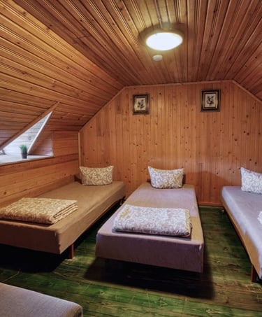 Sodybos miegamos vietos