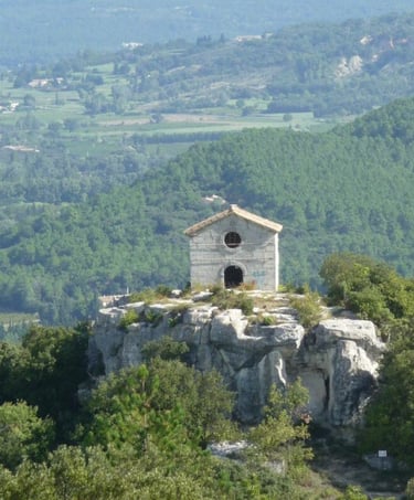 La chapelle Saint-Juste de Saint-Paul-Trois-Châteaux offre un très beau panorama