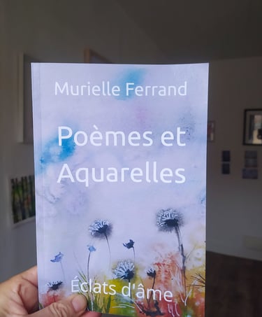 Recueil de poèmes, poésies, aquarelles