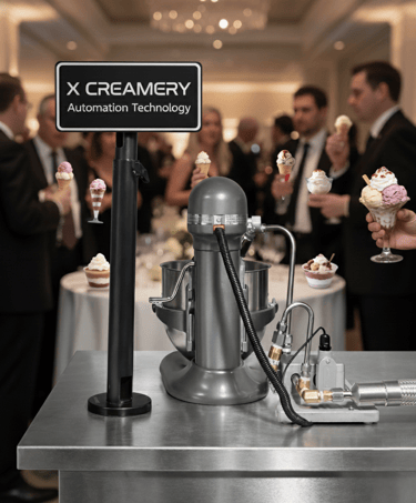 nitrogen ice cream catering 
