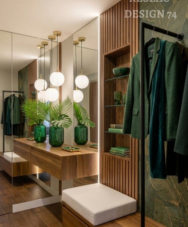 dressing sur mesure architecte interieur haute savoie