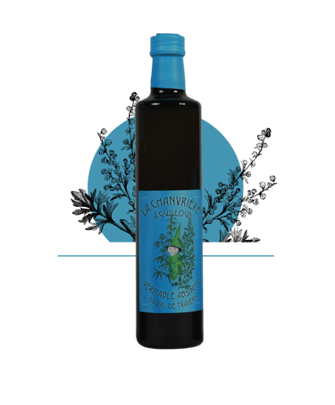 Bouteille d'absinthe La chanvriere 54% du val de travers