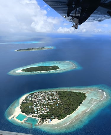 atoll île avion