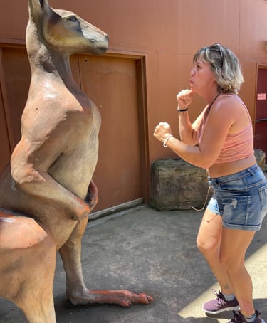 A beautiful reminder, look fear in the eyes, and GO FOR IT!