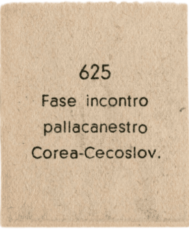 Pallacanestro Albosport Editrice Didasco Corea-Cecoslov